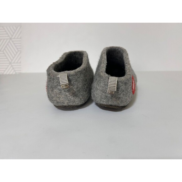 BAABUK EU 41 Men 8 Women's 10 Felted Wool Gus Slippers Handmade - Picture 7 of 9